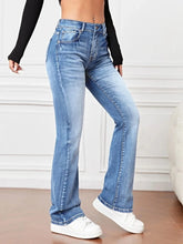 2023 Fall Trousers High Waist Boot Cut Jeans For Women Fashion Stretch Denim Pants Casual Female Clothing S-2XL Drop Shipping