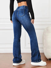 2023 Fall Trousers High Waist Boot Cut Jeans For Women Fashion Stretch Denim Pants Casual Female Clothing S-2XL Drop Shipping