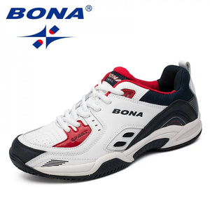 BONA New Popular Style Men Tennis Shoes Outdoor Jogging Sneakers Lace Up Men Athletic Shoes Comfortable Light Soft Free Shipping