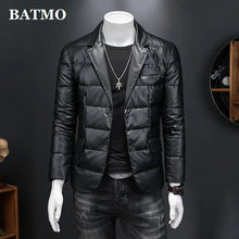 BATMO 2023 New arrival high quality Faux duck down leather jackets