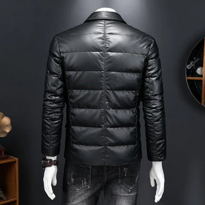 BATMO 2023 New arrival high quality Faux duck down leather jackets