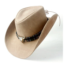 100% Leather Men Western Cowboy Hat For Gentleman Dad Jazz Sombrero Hombre Caps Size 58-59CM 36 Stlye
