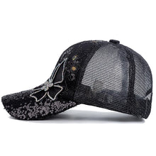 New Fashion Women Cap Butterfly Flower Pendant Baseball Cap Female Outdoor Adjustable Streetwear Hat