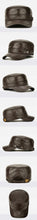 Men's Military Hats Quality Cowhide Genuine Leather Hat Men Autumn Winter New Thermal Adjustable Size Brands Baseball Caps