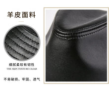 Quality Genuine Leather Hat For Men's Fashion Sheepskin Fedoras Autumn Winter Trend Elegant Jazz Cap New Sombreros Brown