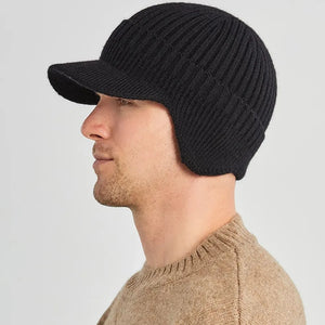 Men Winter Knitted Hat Outdoor Cycling Ear Protection