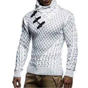 Man Turtleneck Sweater Men L Xl Long Sleeve Knitted Pullovers Autumn Winter