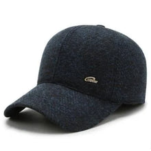 Men's Winter Hat Middle-aged Warm Ear Protection Thickened Baseball Caps Adjustable Size Men Earmuffs Hats Casual Sports Cap