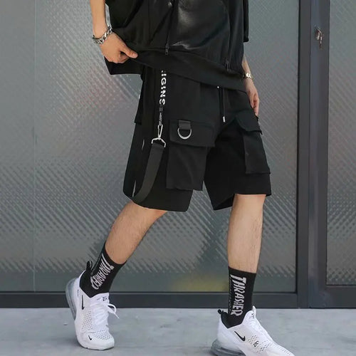 Summer Men Shorts Fashion Hip Hop Punk Streetwe