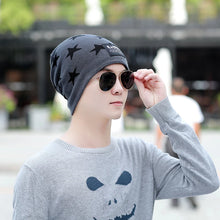 New Winter Hat For Men Thick Beanies Warm Adult Casual Knit Brand Bonnet Star Hip Hop Super Cool Skull Skullies Unisex Hats