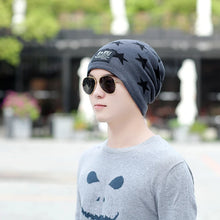 New Winter Hat For Men Thick Beanies Warm Adult Casual Knit Brand Bonnet Star Hip Hop Super Cool Skull Skullies Unisex Hats