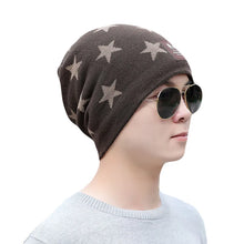 New Winter Hat For Men Thick Beanies Warm Adult Casual Knit Brand Bonnet Star Hip Hop Super Cool Skull Skullies Unisex Hats
