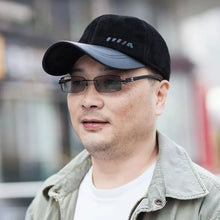 genuine leather baseball cap male winter outdoor casual thermal suede hat male sheep skin  hat