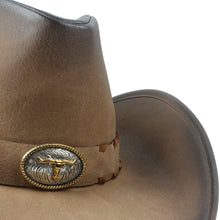 100% Leather Men Western Cowboy Hat For Gentleman Dad Jazz Sombrero Hombre Caps Size 58-59CM 36 Stlye