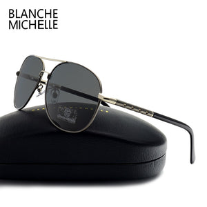 High Quality Sunglasses Men Polarized UV400 Driving Anti-glare With Box