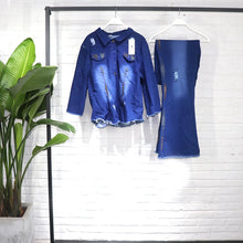 African mom jeans set stretch fabric Flared Jeans Jeans With Print  Women's Ripped Jeans Ripped Jeans