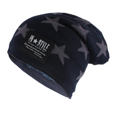 New Winter Hat For Men Thick Beanies Warm Adult Casual Knit Brand Bonnet Star Hip Hop Super Cool Skull Skullies Unisex Hats