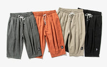 Plus Size Summer Harem Pants Men Short Joggers Chinese Style Calf-Length Casual Baggy Pants Male Capris Trousers 8XL