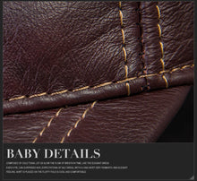 2025 Male Genuine Leather Cowhide 56-60CM Black/Brown Baseball Caps Eagle Print For Man Casual Street Gf Gorras Dad Hat