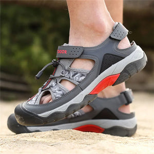 Classic  Men Sandals Fashion Large Size Beach Sandals  Breathable Casual  Outdoor Non-slip