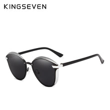 KINGSEVEN Women Cat Eye Sunglasses Polarized Fashion UV400