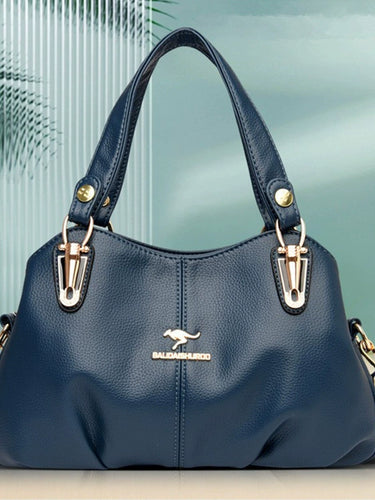 Women's Genuine Leather Portable Women's Bag 2025 New Arrival Fashion Large Capacity Versatile Messenger Bag Soft Leather Mom Bag for the Middle-Aged