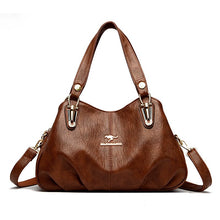 Women's Genuine Leather Portable Women's Bag 2025 New Arrival Fashion Large Capacity Versatile Messenger Bag Soft Leather Mom Bag for the Middle-Aged