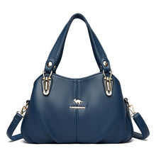 Famous Brand Authentic Handbag Women's 2024 New Arrival Large Capacity Mom Bag for the Middle-Aged Stylish Genuine Leather Shoulder Messenger Bag