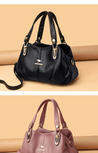 Women's Genuine Leather Portable Women's Bag 2025 New Arrival Fashion Large Capacity Versatile Messenger Bag Soft Leather Mom Bag for the Middle-Aged