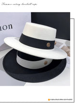 Fedora Hats for Women Fashion Elegant Bowler Dress Caps Panama Church Wedding Ribbon Band Hat Men Felt Jazz Hat