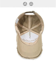 New Cool Fashion Men Washed Cotton Baseball Cap Retro Four Seasons Male Outdoor Sport Cap Hat For Men Accessory