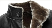 Mens Clothing Genuine Sheep Leather Coat Winter Parka Real Fur Long Plush Thick Oversize Sheepskin Jackets For Man M-5XL