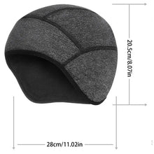 Winter Cycling Hat For Men Warm Fleece Lined Windproof Hat Warm Ski Ear Band for Winter Cold Weather Hat for Men Adults All Ages