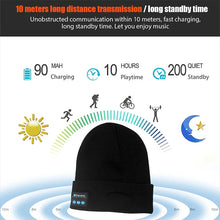 Fone Bluetooth Headphones Winter Warm Beanie Knit Hat Music Wireless Bluetooth Headset Sports Cap Wireless Earphones Hats