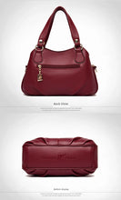 Famous Brand Authentic Handbag Women's 2024 New Arrival Large Capacity Mom Bag for the Middle-Aged Stylish Genuine Leather Shoulder Messenger Bag