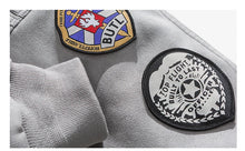 Mens American Heavyweight Padded Bomber Jacket Winter Warm Badge Patch Streetwear Fashion Trendy Coat Korean Hip Hop Parkas Male