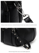 Fashion Soft Leather Crossbody Bags for Women 2025 Casual Female Multi Pocket Messenger Bags Retro Handbags Ladies Shoulder Bags
