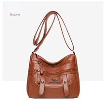 Soft Leather Mother Bag Large Capacity Fashionable Shoulder Crossbody Bag for Women