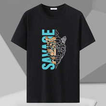 Mens T Shirts Printed Tee Plus Size 110-180kg 5XL 6XL 7XL Black T-shirt Round Neck Short Sleeve Oversized Tops Big Men Clothing