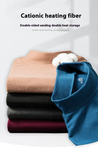 Large Size Men Autumn Winter Medium Collar Double-Sided Velvet Bottoming Shirt Trend Within the Warm Autumn Coat Long-Sleeve