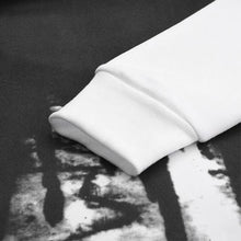 Mens Tracksuit Sports Printing Casual Hooded Sweatshirts+Pants 2 Piece Set Jogging Clothing Splash-ink Suit Hot Sales Menswear