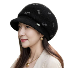 Winter Hat for Women Scarf Beanie Fleece Lined Ear Flap Thermal Knitted Berette Unisex Cold Weather Outdoor Mother Elderly