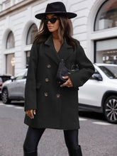 Women's Winter Coats Fashion Casual Mid-length Suit Collar Tweed Warm Coats and Jackets Women Wool & Blends Coats for Women