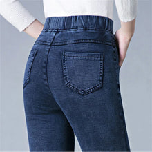 Winter Thicken Jeans Pencil Denim Pants Women Plush Velvet Lined