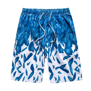 Men's Quick Dry Swim Trunks Beach Shorts