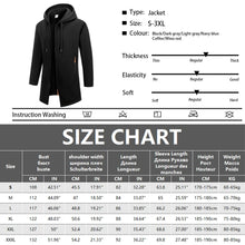 New Streetwear Men's Long Sleeve Sweatshirts for Men Zipper Hooded Oversize Winter Warm Jacket Coat Outdoor Tracksuit Men