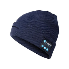 Fone Bluetooth Headphones Winter Warm Beanie Knit Hat Music Wireless Bluetooth Headset Sports Cap Wireless Earphones Hats