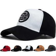 New Round Leather Labels Trendy Suede Hats for Men Baseball Caps Men's Versatile Sun Hats Women's Hip-hop Caps Outdoor Shade