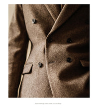 Yinglanshi Thickening Thermal Closure Collar Banquet Suit