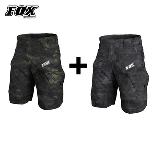 FOX CYCLING TEAM Road Bike Motorcycle Cargo Bottoms Men Riding Shorts